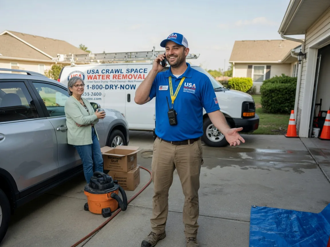 Crawl Space Water Removal Harrison, OH FAQs